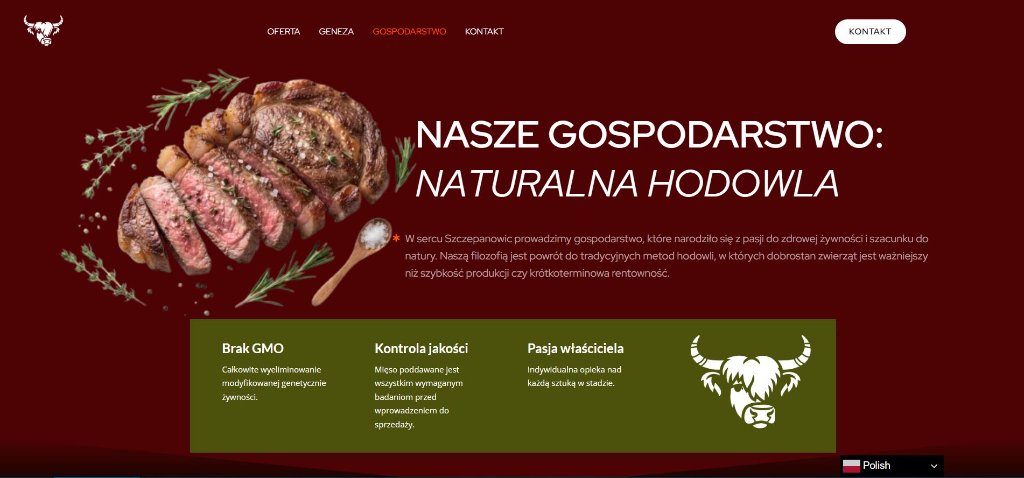 Dobry Byk — gospodarstwo