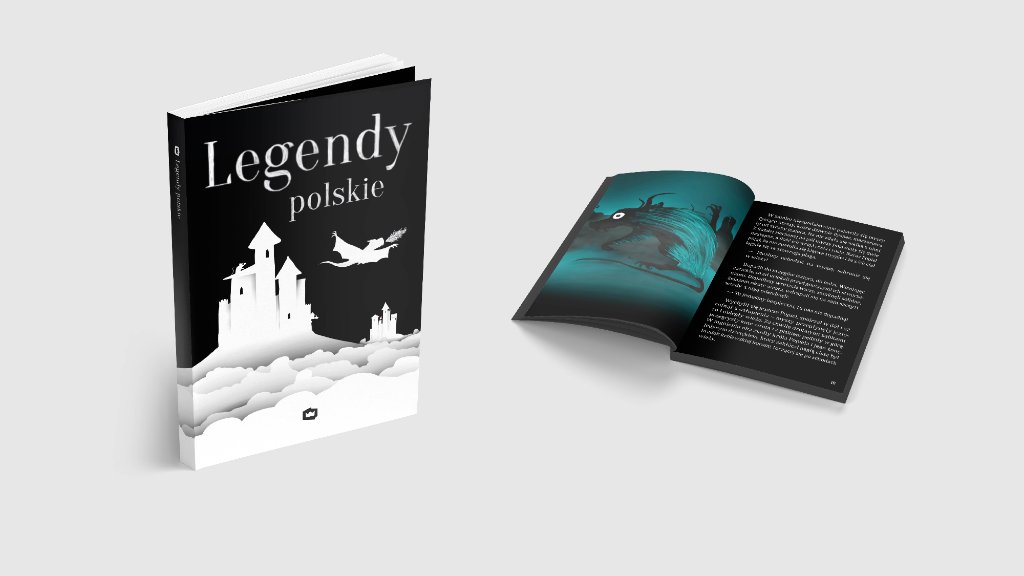 Książka DTP — mockup
